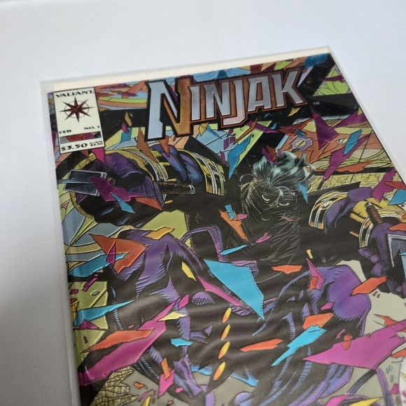 Ninjak Comic Book Issue #1 - Picture 2 of 6
